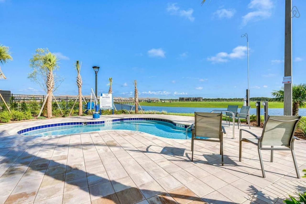 C - New 4 Bedroom Home - 5 Miles To Disney - Free Water Park - Private Pool كيسيمي المظهر الخارجي الصورة