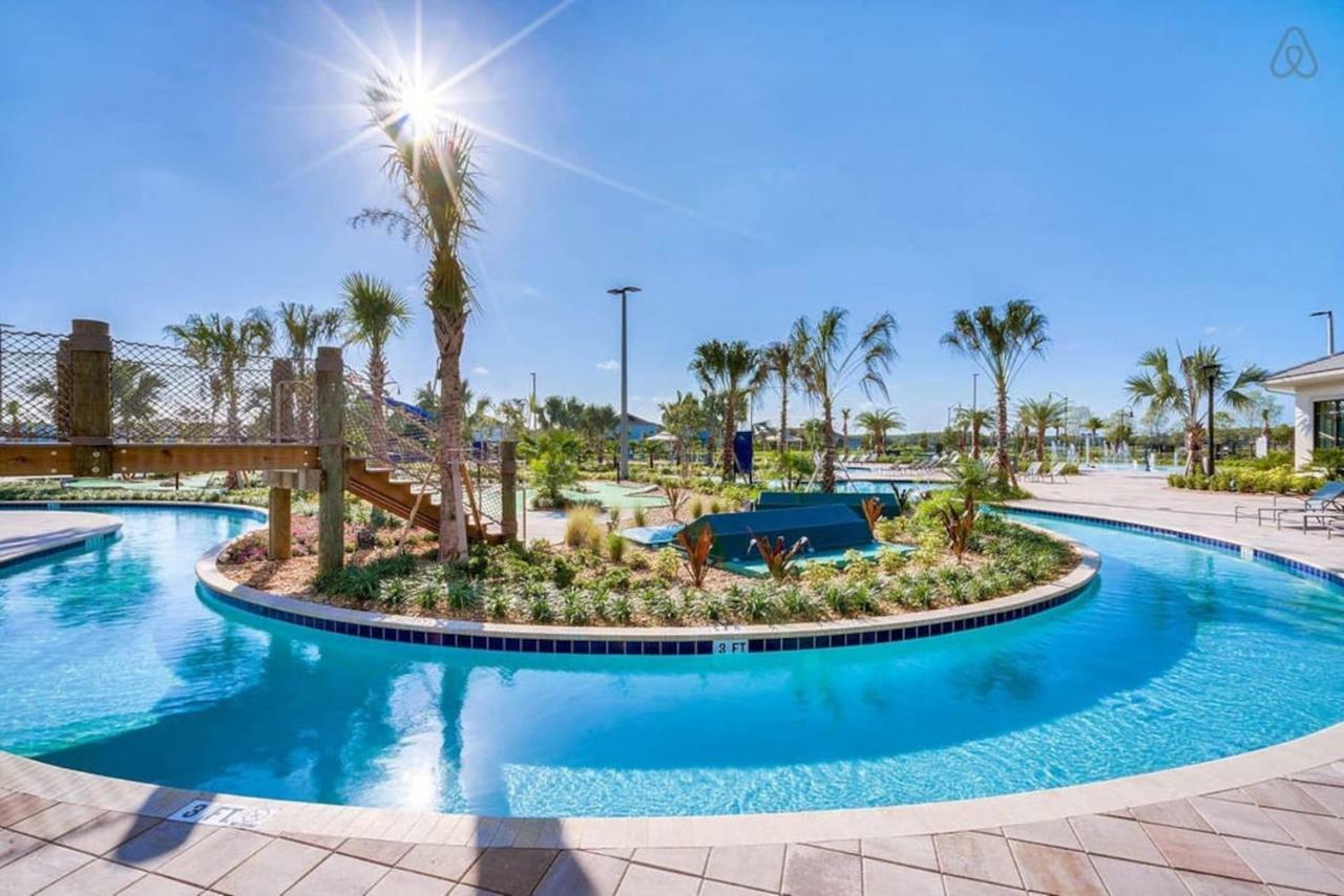 C - New 4 Bedroom Home - 5 Miles To Disney - Free Water Park - Private Pool كيسيمي المظهر الخارجي الصورة